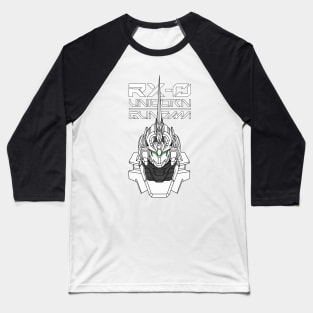 RX-0 unicorn gundam Baseball T-Shirt